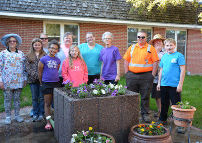 St. Luke Flower Planting – Annual Spring Project